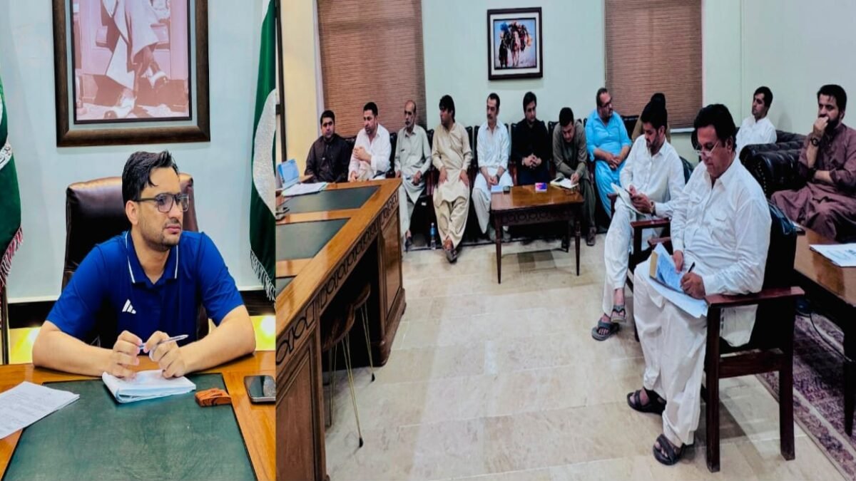 Chaman: Deputy Commissioner Habib Ahmed Bangulzai ki zer-e-sadarat insidad-e-Polio muhim ke teesre roz ka evening review ijlas