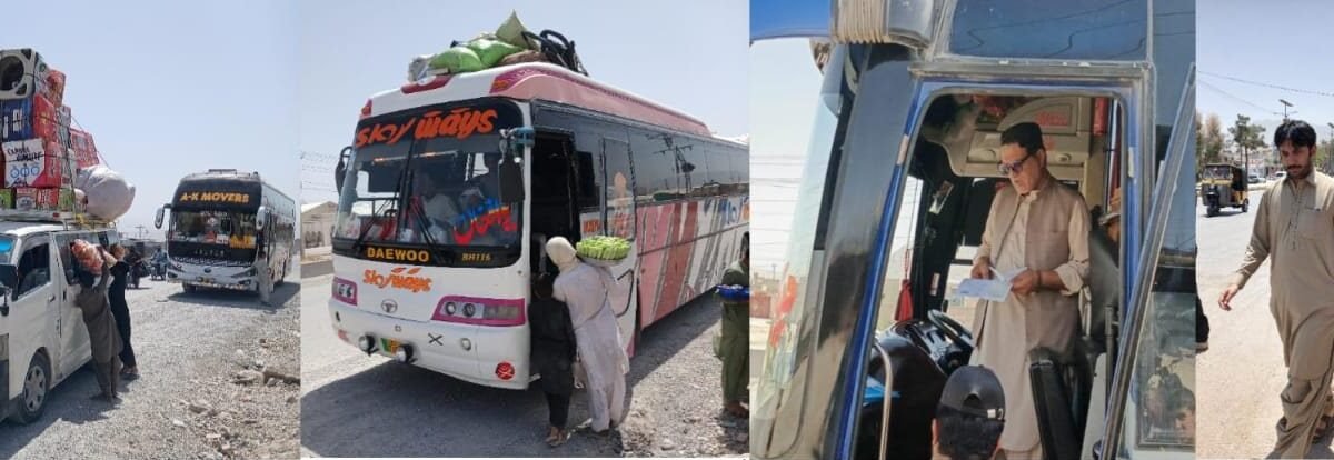 Tor Nasir Cross par PTA aur Motorway Police ki karrawai, ghair qanooni tarkeen-e-watan aur coaches ki checking