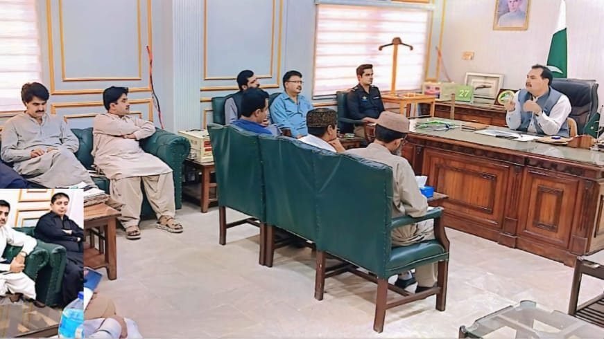 Jafarabad: District Development Committee ka ijlas, BSDI Phase 3 ki tendering barwaqt mukammal karne ki hidayat