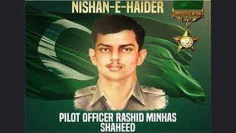 Rashid Minhas Shaheed ne watan ke difa aur qaumi waqar ke liye jaan qurban ki: Wazir-e-azam