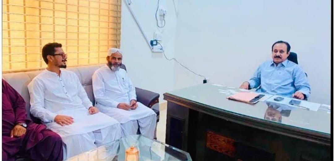 Maulana Hidayat ur Rehman Baloch ka Tehsildar Office Gwadar ka daura, revenue masail ke barwaqt aur shaffaf hal ki hidayat