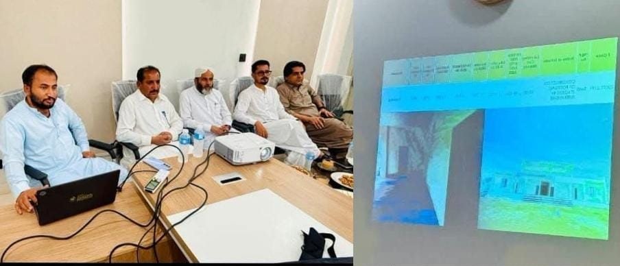 Maulana Hidayat-ur-Rehman Baloch ka C&W building Gwadar ka daura, taraqqiati mansubon par briefing