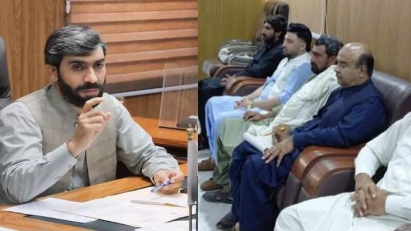 Sherani: Deputy Commissioner Kalimullah Kakar ka line departments ka jaiza, mansoobon mein takheer bardasht na karne ka elan