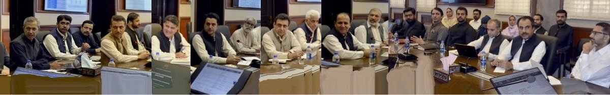 Chief Secretary Shakeel Qadir Khan ki zair-e-sadarat ijlas, aath soobai mehkamon ne do sala karkardagi reports pesh kin