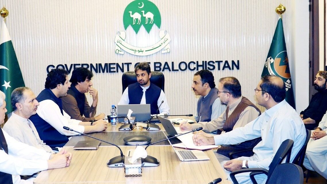 Balochistan Revenue Authority ka audit unit faal, recovery ka daira poore soobe tak: wazir-e-khazana Shoaib Nausherwani ki zer-e-sadarat ijlas