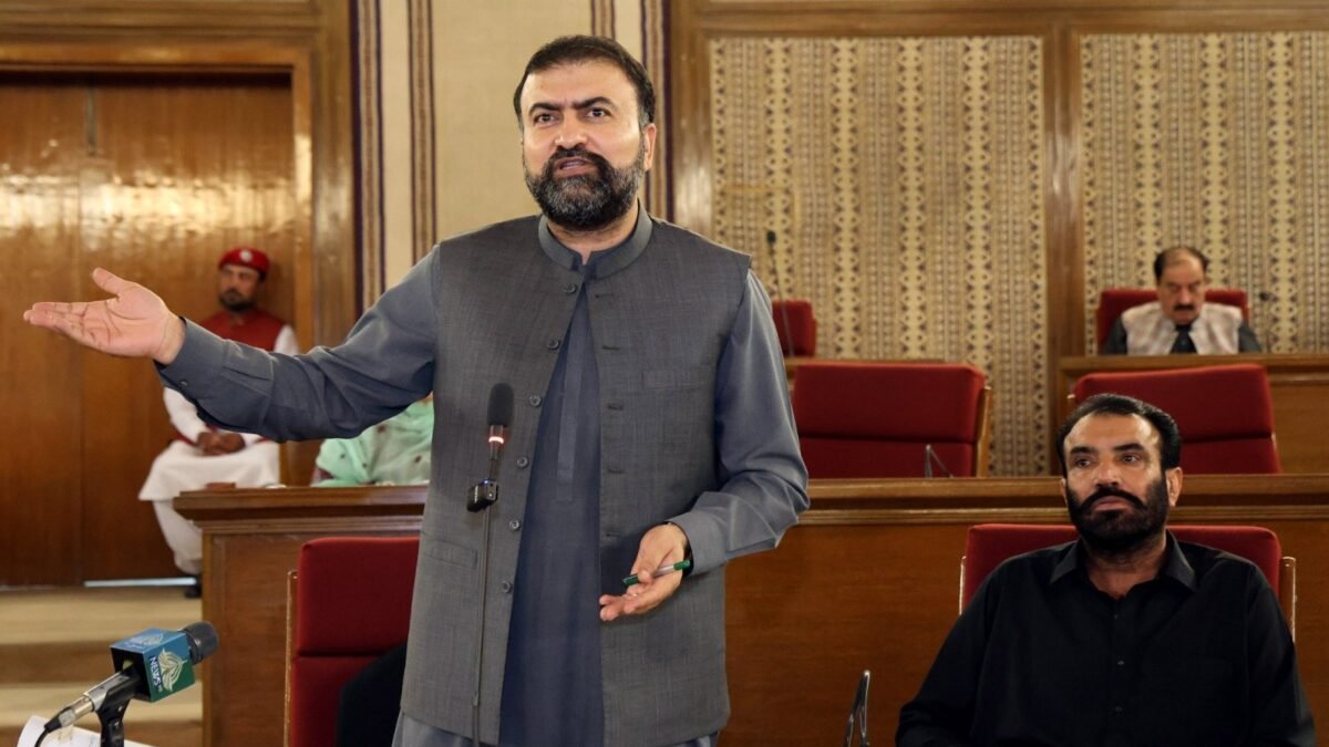 Balochistan Assembly ijlas: Chief Minister Sarfraz Bugti ka khitab, aabi wasail aur tauleedi Sehat ke masvadaat-e-qanoon pesh