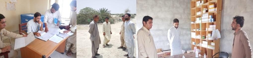 Gwadar: DHO Dr Yasir Tahir ka BHU Fakirabad aur Civil Dispensary Har Bailar ka daura, adviyat faraham