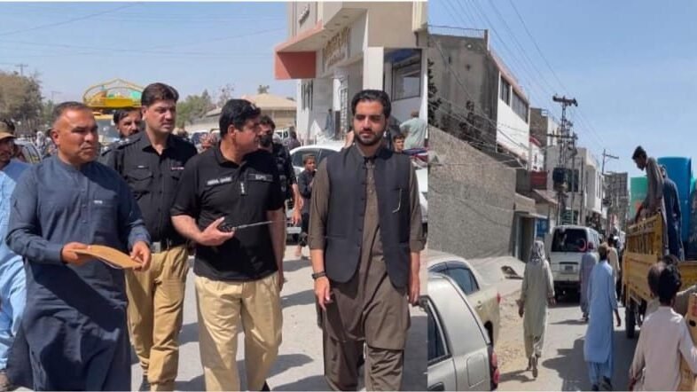 Quetta: High Court ke hukam par Joint Road aur Imdad Chowk par operation, 70 se zaid Tajawuzat hata di gayin