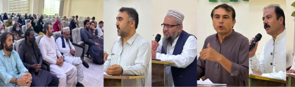 Loralai College of Nursing mein maan ke doodh ki ahmiyat par seminar; pehle chhe maah sirf maan ka doodh pilane par zor