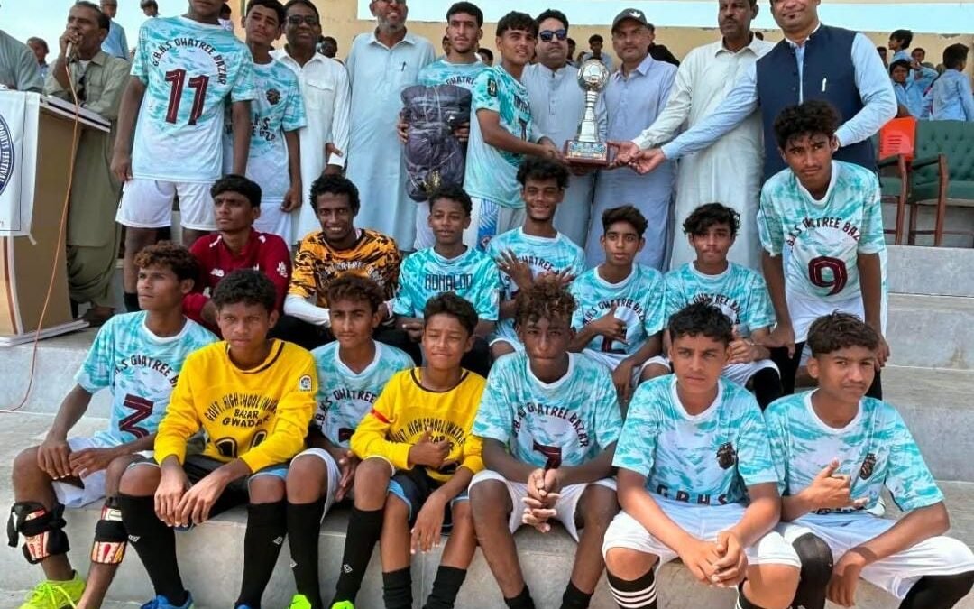 Mir Kalmati Inter Educational Sports Festival Gwadar 2026 ikhtitam pazeer, Gowtri School Football champion