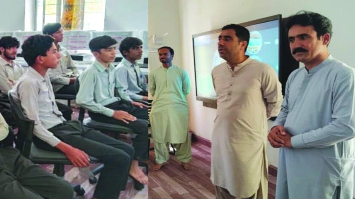 Deputy Commissioner Khuzdar Abdul Razzaq Sasoli ka Government Boys High School Kund ka daura