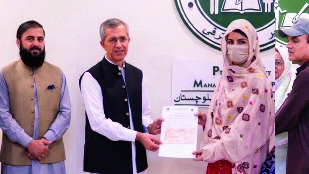 Quetta aur Pishin ke 10 schoolon mein izafi kamron ki tameer: PTSMCs ko 12.58 million rupay ke cheques jari