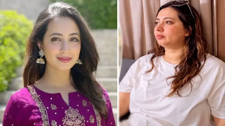 Adakara Komal Aziz ke wazan mein izafe par Social Media par tabsere