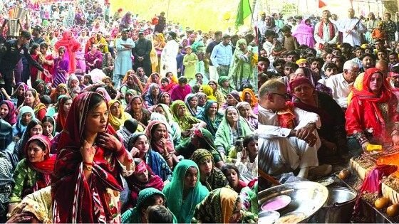 Hinglaj Mata Asthan mein Navratri par Durga Ashtami ki khusoosi pooja, mulk bhar se yatriyon ki shirkat