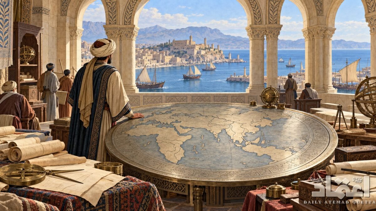 Al-Idrisi aur “Nuzhat al-Mushtaq”: Sicily ke darbar mein bana dunya ka naqsha