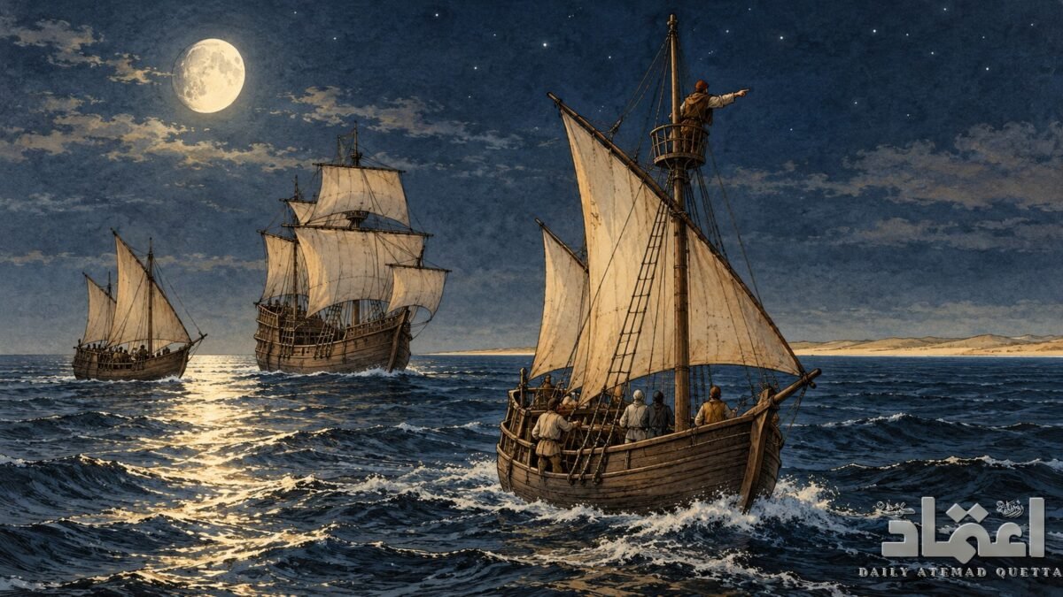 Christopher Columbus: Bahr-e-Auqyanoos ka pehla safar