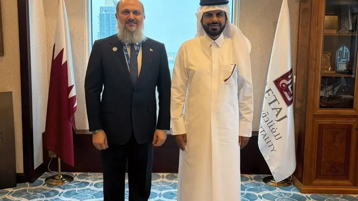 D8 ka 2030 tak rukn mumalik ki bahmi tijarat 500 arab dollar tak pohanchane ka hadaf hai, wafaqi wazir tijarat ka Doha mein bayan