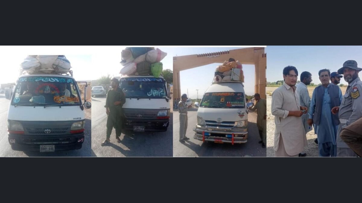 Kachhi: Dhadar mein qaumi shahrah par overloading ke khilaf karrawai, 14 wagnon ke challan