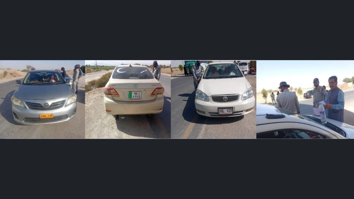 Dhadar: Quetta-Jacobabad shahrah par ghair qanooni Toddy service ke khilaf karwai